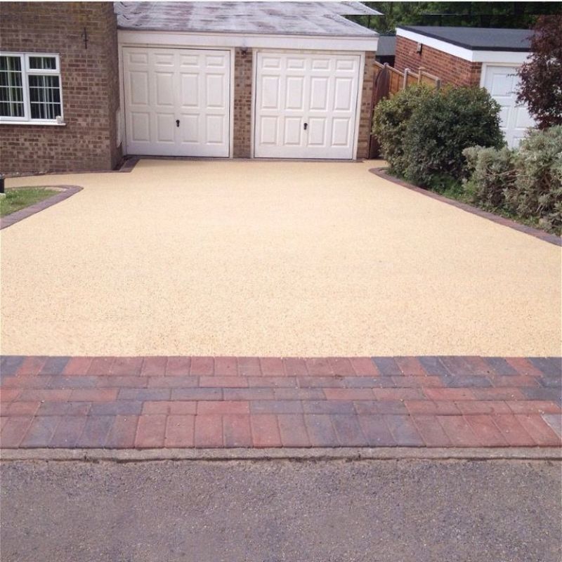 Resin driveway for a previous customer